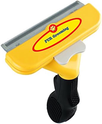 FUR Grooming Long Hair deShedding Brush for Large Dogs 51-90 Lbs 4" Inch Edge Tool Comb