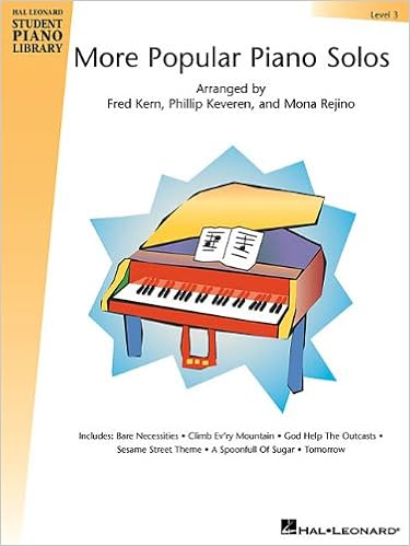 More Popular Piano Solos Level 3 Hal Leonard Student Piano Library Hal Leonard Student Piano Library Songbooks Keveren Phillip Rejino Mona Kern Fred 9780634035692 Amazon Com Books