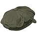 Big Size Cotton Newsboy Hat - Grey OSFM (For Big Head)