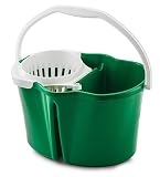 Libman Polypropylene Mop Bucket with Wringer, 4 Gallon