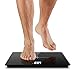 NUTRI FIT Extra-Wide/Ultra-Thick Digital Body Weight Bathroom Scale with 3 Inch Large Easy Read Backlit LCD Display Max Capacity 400lb Step-on Technology, Black