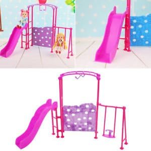 SLB Works Children's Playground Slide Swing Play Set for X-mas Gift