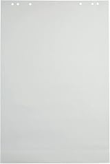 Q-Connect Plain Flipchart Pad A1 40 Sheet Pack of 5 60gsm Perforated view 2