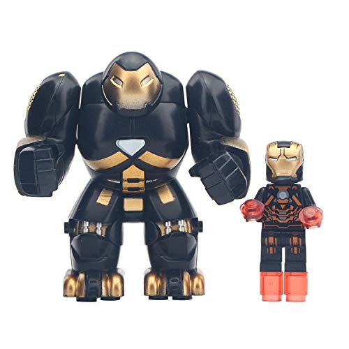 PETON Superhero Action Figures Mini Building Block Iron Hulkbuster Man Infinity War Figures Set Boys Robots Anime Action Minifigures Toy's 8 Pcs Popular Movie Action Figures - Thumbnail 2