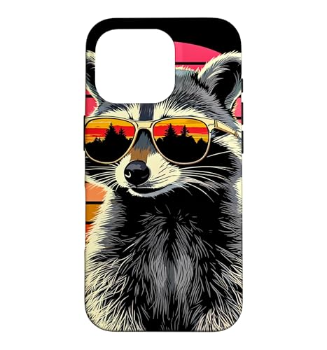 Raccoon Children's Women's Men's Marten Raccoon Case for iPhone 16 Pro