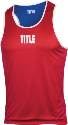 TITLE Reversible Amateur Boxing Sets, Red/Blue, Medium