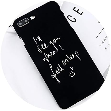 Phone Case for iPhone X 8 7 6 6s Plus 5 5s SE Fashion Couples Graffiti Love Heart Ultra Hard PC Cover Cases for iPhone 8,4234 b,for iPhone 6 6s