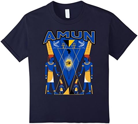 unisex-child Ancient Egypt Egyptian Hieroglyphics T-shirt 6 6 Navy