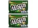 M&M's (Pack of 2) Chocolate Candy Flavor Vote Mexican Jalapeno Peanut Sharing Size, 9.6 Ounce Bag