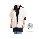 Yalice Women's Wedding Faux Fur Shawl and Wrap Bridal Fur Stole Fur Scarf for Bride and Bridesmaids Yalice Women's Wedding Faux Fur Shawl and Wrap Bridal Fur Stole Fur Scarf for Bride and Bridesmaids