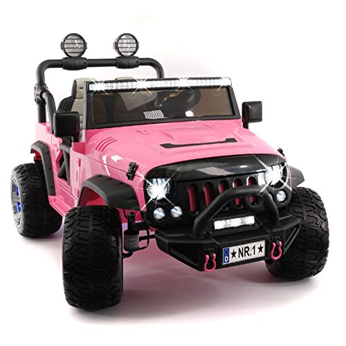 2018 Ride On Kids Car Truck 12V Powered Two Seater, Large Ca