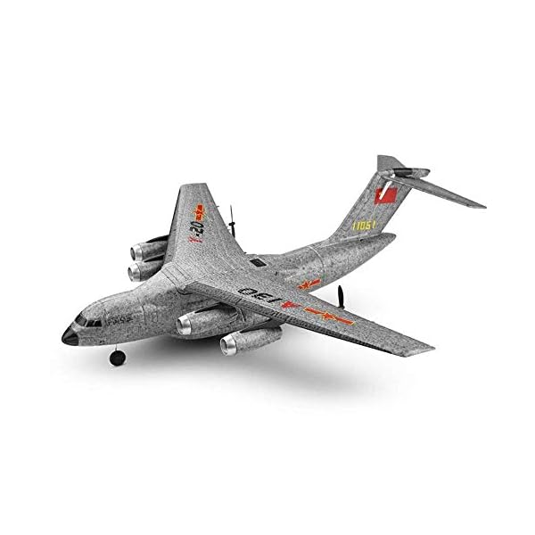 WEHOLY Spielzeug Modell Fernbedienung Flugzeuge 3 Kanäle Child Boy Electric Anfänger Segelflugzeug 2.4GHzSimulation… – Bild 5