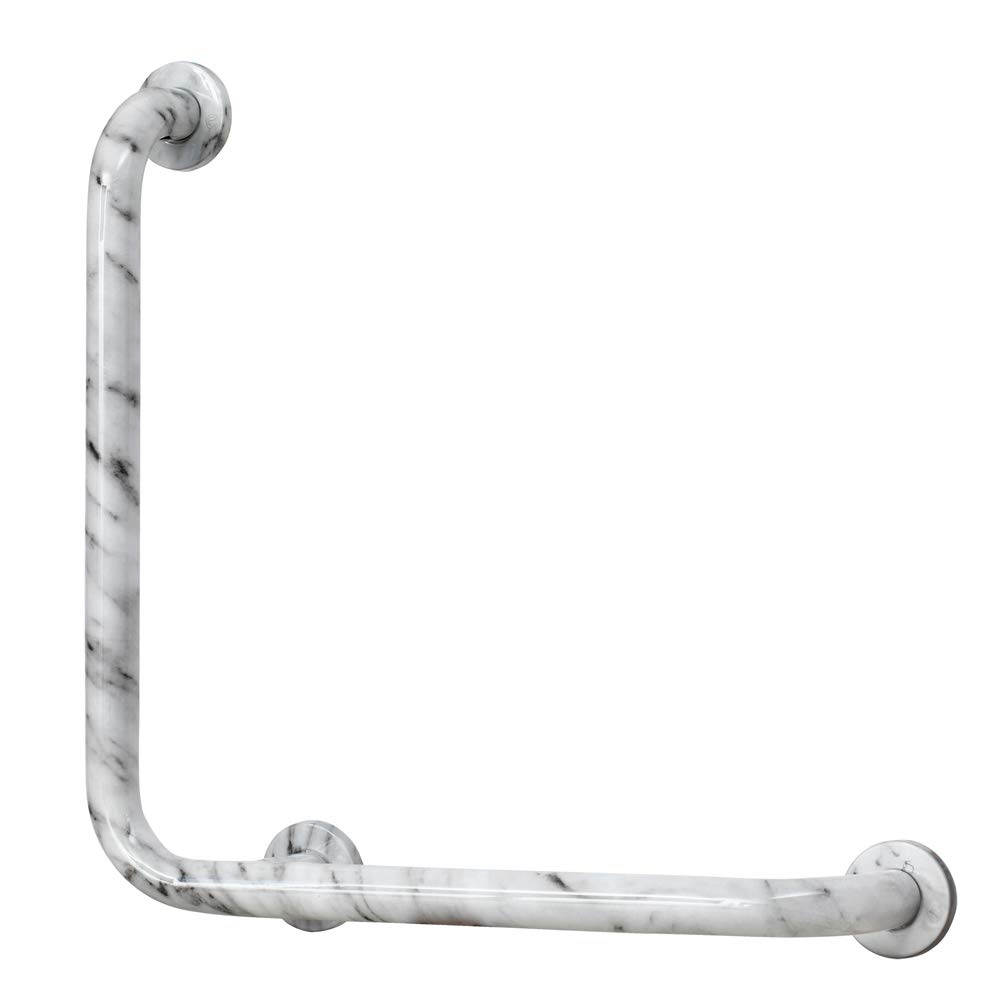 Prestoequip Luxcover 160 MB160 Angled Bar White Marble Mural Support