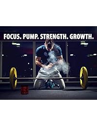 bucked Pre Workout Sandía, hasta 6 g L-citrulina, 4 trademarked ingredientes, Amazon Exclusivo