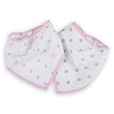 aden by aden + anais bandana bibs 2-Pack; elephants 2-pack