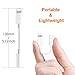 Headphone Jack Adapter for iPhone, 3.5mm Earphone Adaptor for iPhone Xs/Xs Max/XR/ 8/8 Plus/X (10) / 7/7 Plus, Audio Splitter Accessories Music Aux Adapter Headphone Dongle 3.5mm Earbud Cable - White