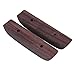 Yibuy 2PCS Bass Guitar Thumb Rest Rosewood Finger Rest Thumbrest with Screws