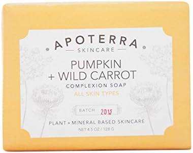 Apoterra - Organic Pumpkin + Wild Carrot Complexion Soap (4.5 oz)