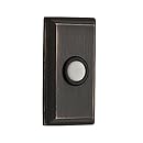 Baldwin 9BR7015-001 Rectangular Bell Button - Doorbell
