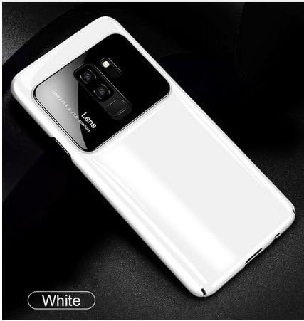 WPRIE Silicon Ultra Thin Lens-Protection Shockproof Case Cover with Air Cushion for Drop Protection at All Corners for Samsung S9 Plus/Samsung Galaxy S9 Plus (White)