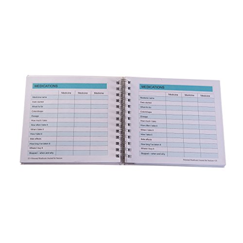 MyCare Necessities Personal Healthcare Journal Medical History Journal, 2 Pound