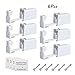 Jconly Ear Piercing Gun - 6pcs Ear Piercing Gun with Alcohol Pad Disposable No Pain Safe Sterile for Nose Studs Cartilage Tragus Helix Piercing Gun Piercer Tool Machine Kit Piercing Kit