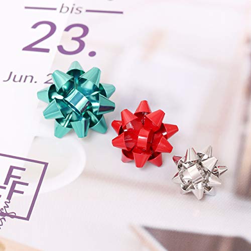 YEYA Christmas Brooch Pin Set Holiday Pin Set Xmas Jingle Bells Bow Pin Party Favor Best Gift Women Girls (Style:F)