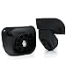 Super Ma 360 Spinner Luggage Suitcase Replacement Wheels (041) for Hardshell Luggage (Small, Black)