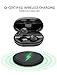 CHISANA Wireless Headphones – Bluetooth 5.0 Wireless Earbuds Headset | 3D Stereo Sound Deep Bass in-Ear HiFi True Wireless Earbuds w/Built-in Mic | 72H Playtime with 2200mAh QI Portable Charging Case