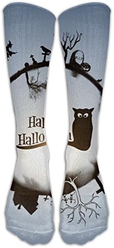 HalloweenWomen Creative Comfortable Knee High Athletic Knee High Socks