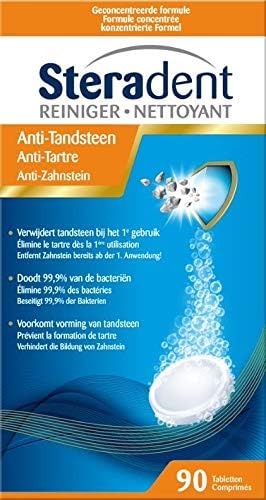 Steradent Nettoyant Anti Tartre X90 Amazon Fr Hygiasne Et Soins Du Corps