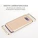 ATRAING Galaxy S8 Case, 3 in 1 Ultra Thin Hard PC Back Anti-Scratch Matte Finish Slim Fit Protective Cover for Samsung Galaxy S8 Gold