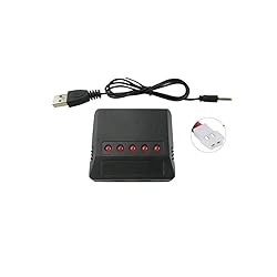 5PCS 3.7V 500mAh 25C Li Battery with 5 in 1 Charger