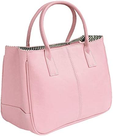 Fashion Story Women Handbag Ladies Hobo Shoulder Bag Large Compartment (Pink)