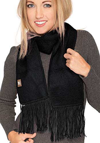 Alpaca Narrow Scarf -56