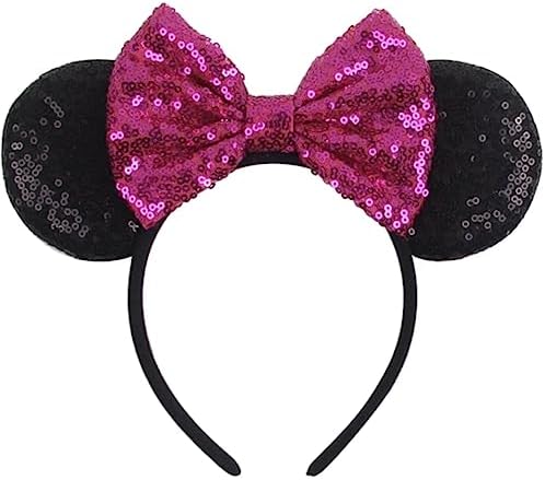 Amazon.com: Disney Minnie Mouse Glitter and Sequin Ear  display picture 1