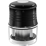 Bodyguard 56 Stainless Steel Blades Meat Tenderizer with Cleaning Brush - for Steak, Chicken, Fish and Pork - Professional Quality Kitchen Cooking Tool