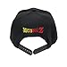 blissun Anime Dragon Ball Snapback Cap, Adjustable Canvas Baseball Hat (Black)