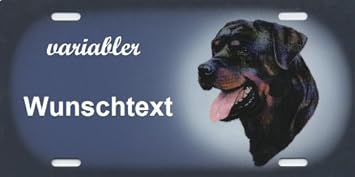 Hundeschilder Rottweiler Selbst Gestalten Und Bedrucken Hundewarnschilder Hinweisschild Verbotsschild Amazon De Haustier
