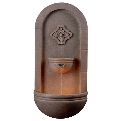 Kenroy Home 50025COQN Galway Wall Fountain, Coquina Finish