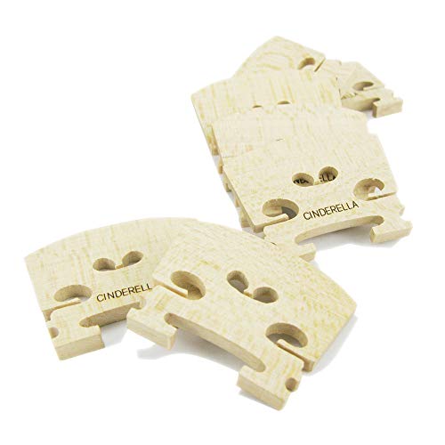 JinQu 2pcs Fitted Violin Maple Bridge (4/4) - Thumbnail 4