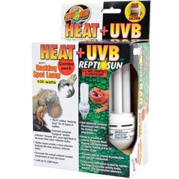 heat lamp and uvb lamp