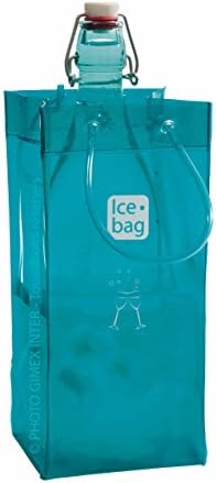 Ice Bag Is Portable and Folds for easy Storage - Blue Lagoon