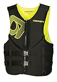 O'Brien Traditional Neo Life Men's Vest, Yellow, X-Large