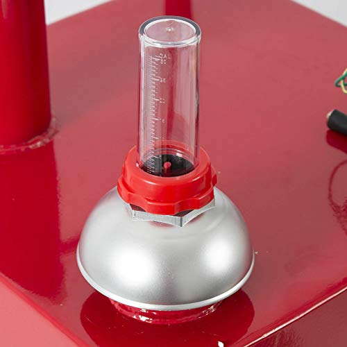 W4-Moto Portable 30 Gallon Gas Caddy Diesel Fluid Fuel Transfer Tank Rotary Pump Siphon