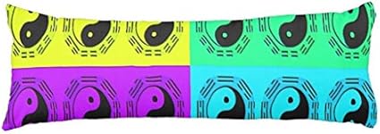 Loi De L Attraction Citation Yin Yang Oreiller De Corps Amazon Fr Cuisine Maison