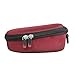 Hermitshell Case for AfterShokz Trekz Air/AfterShokz Aeropex/Titanium Mini/Shokz OpenRun Pro/SHOKZ OpenRun Pro 2 Open Ear Wireless Bone Conduction Headphones AS650 / AS800 (Canyon Red)