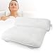 Sierra Concepts Bath Pillow Spa Bathtub Ergonomic for Tub, Neck, Head, Shoulder Pillows Support Cushion, Paradise 2019 Model