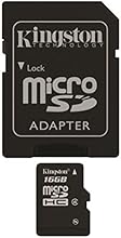 Kingston SDC4/16GB - Tarjeta de memoria micro SDHC de 16 GB (4 MB/s), negro