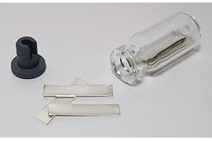 CHEMISTRY CABINET Silver Metal Strips/Electrode 99.999% Pure Element 47 Ag Chemistry Sample - Science experiment - Chemistry kit- Periodic Table, Element Collection, Transition Metals